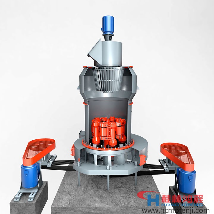 桂林鴻程磨粉機，雷蒙磨粉機升級版， HC1700縱擺磨粉機